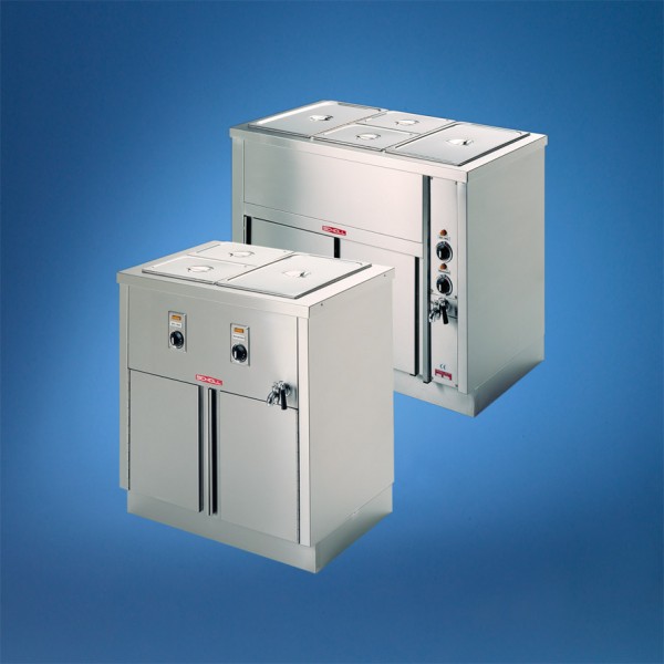 Bain-marie mit Wärmeschrank