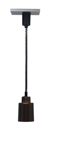 Scholl Alu Wärmestrahler Kupfer schwarz Modell 27001 Typ B0011